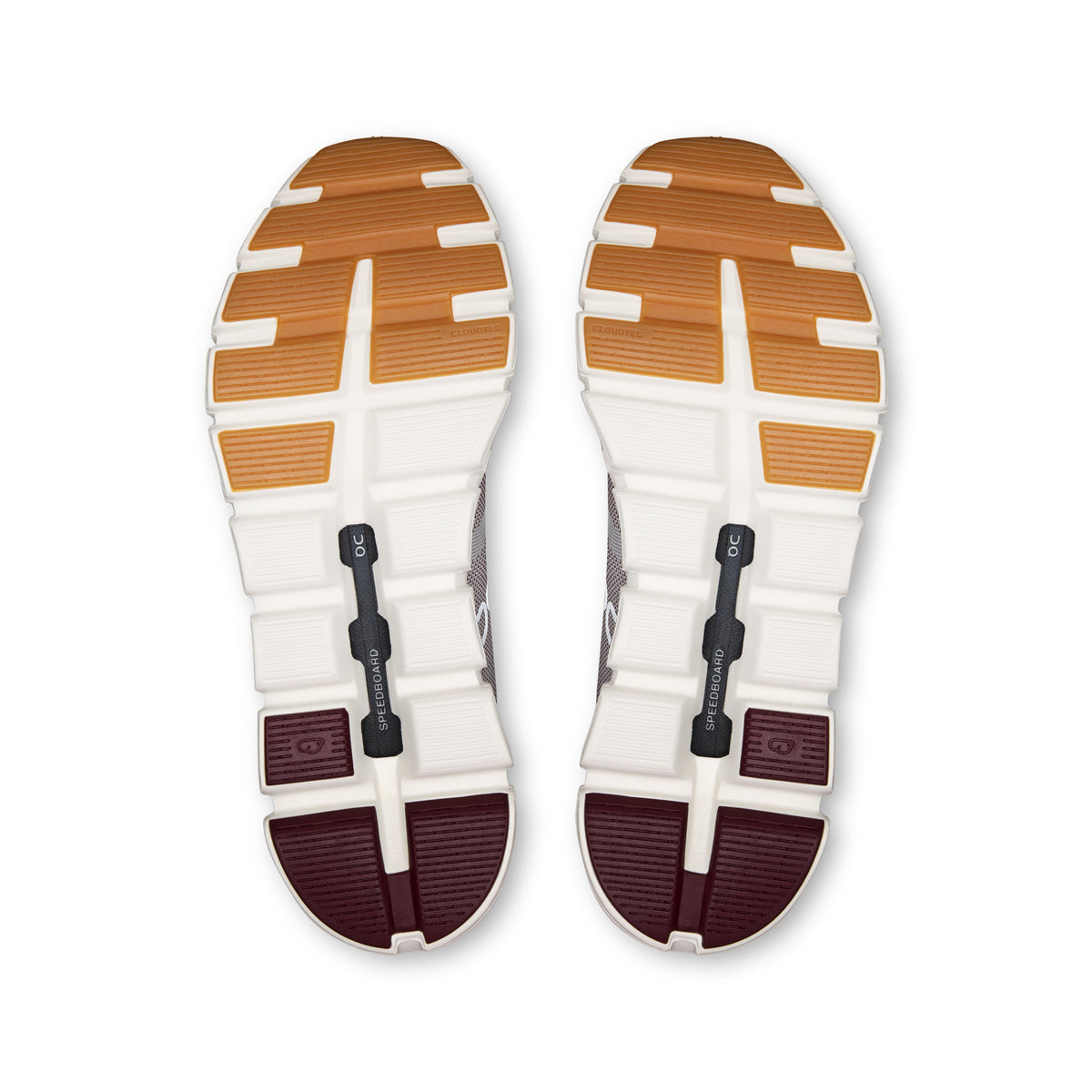 On Cloud 6 Versa - Men's in Silver / Maroon - view 3