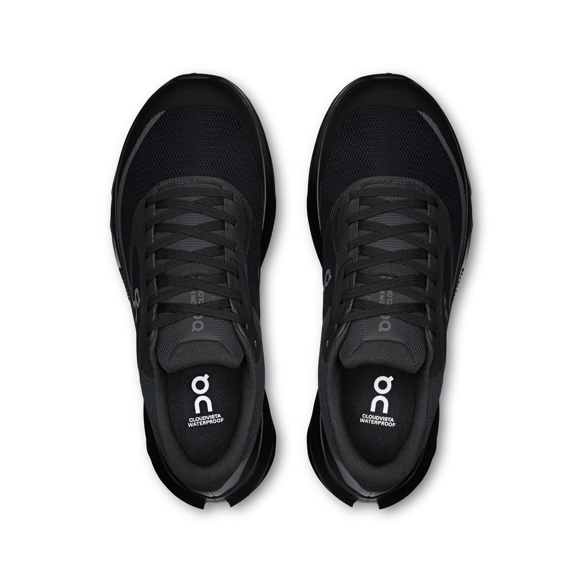 On Cloudvista 3 Waterproof - Women's in Black / Black - view 2