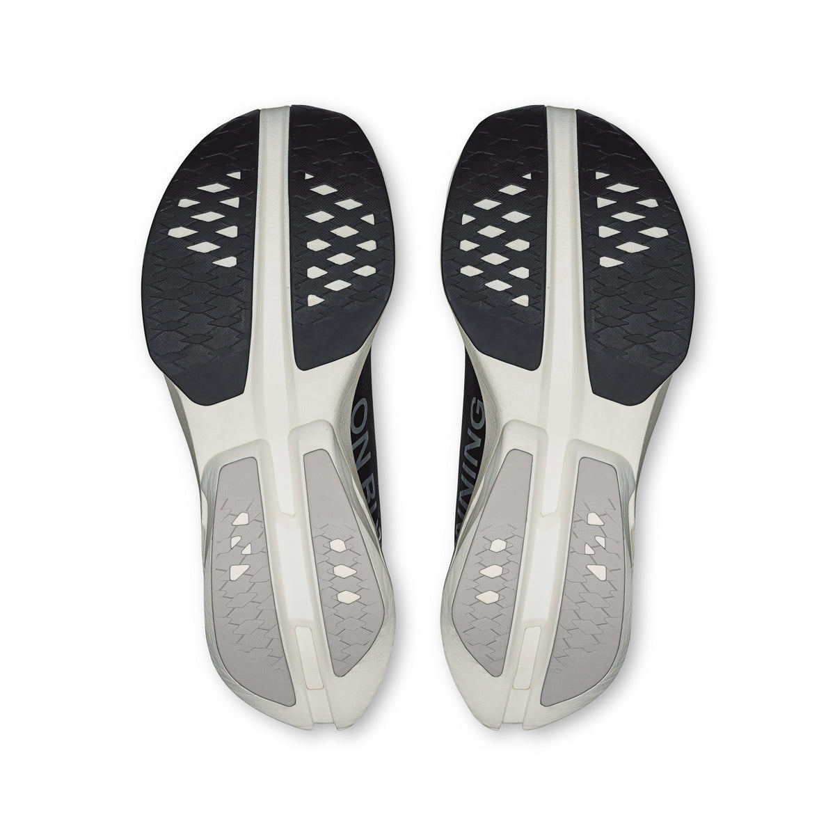 On Cloudboom Strike - Women's in Black / White - view 3