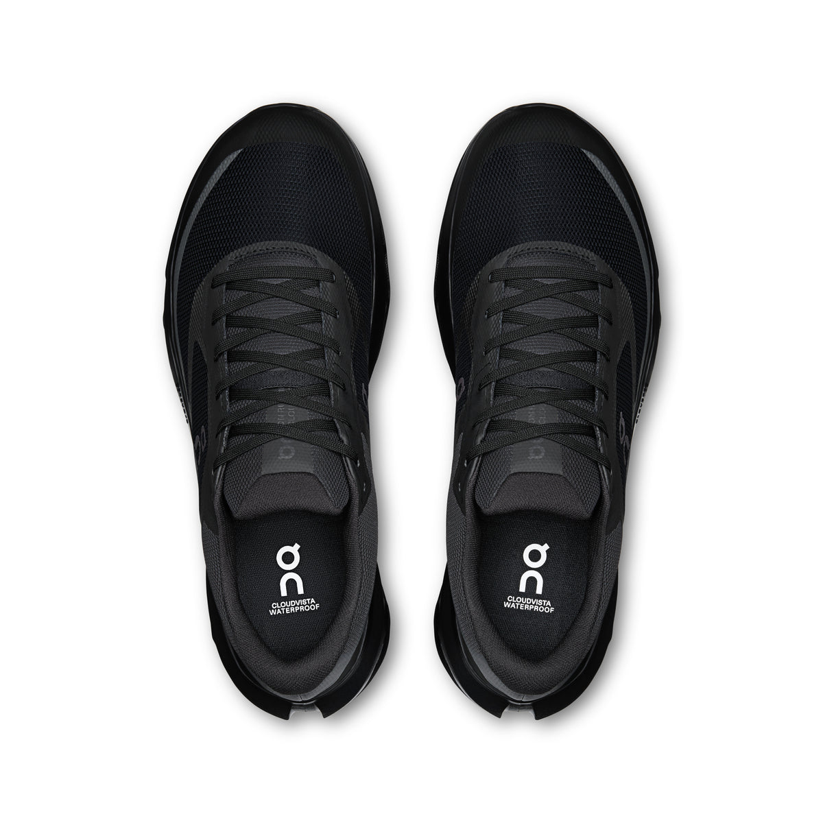 On Cloudvista 3 Waterproof - Men's in Black / Black - view 2