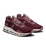 On Cloudnova 2 - Women's in Maroon / Peony - view 6