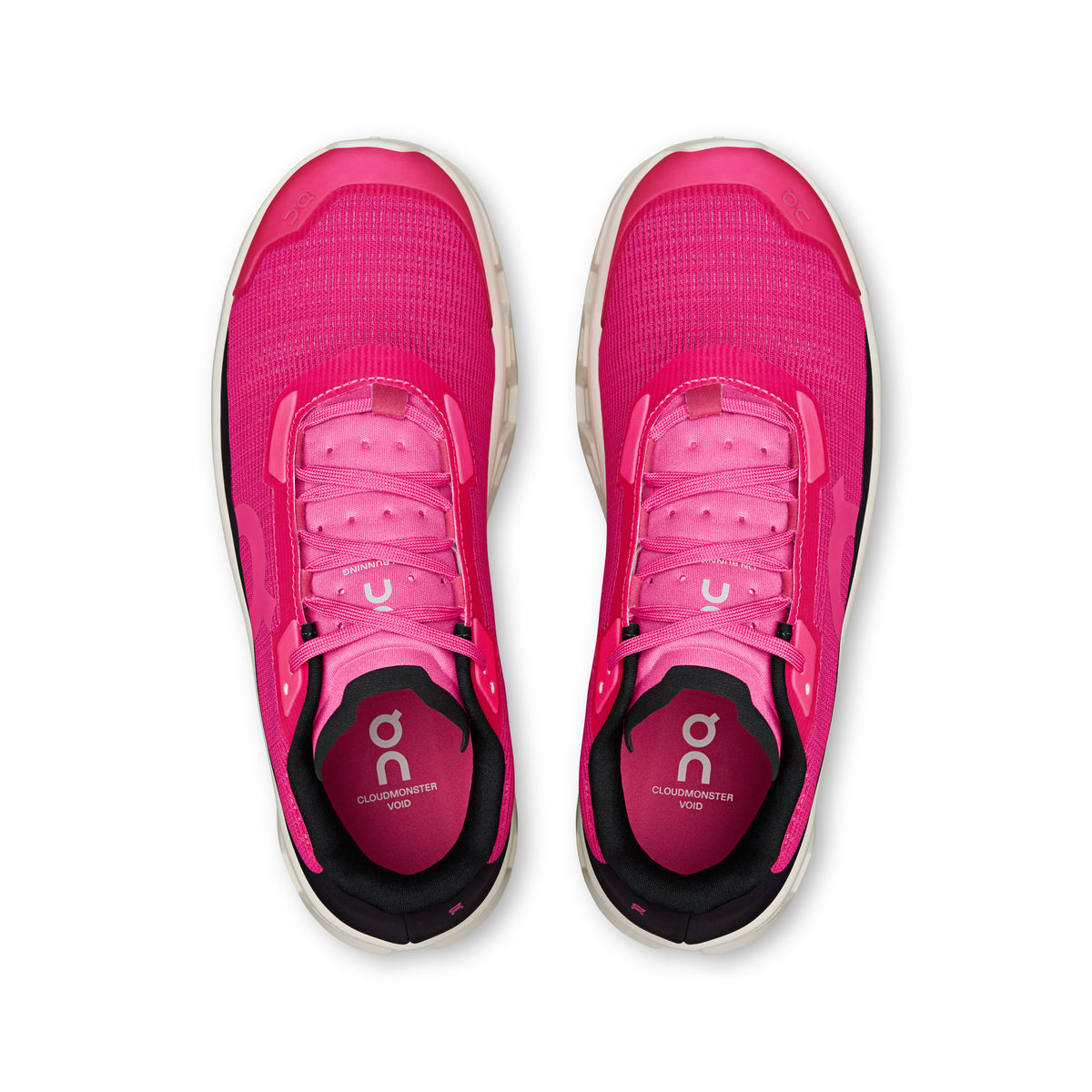 On Cloudmonster Void - Women's - Limited Edition Ivory / Doe in Pink / Ivory - view 2