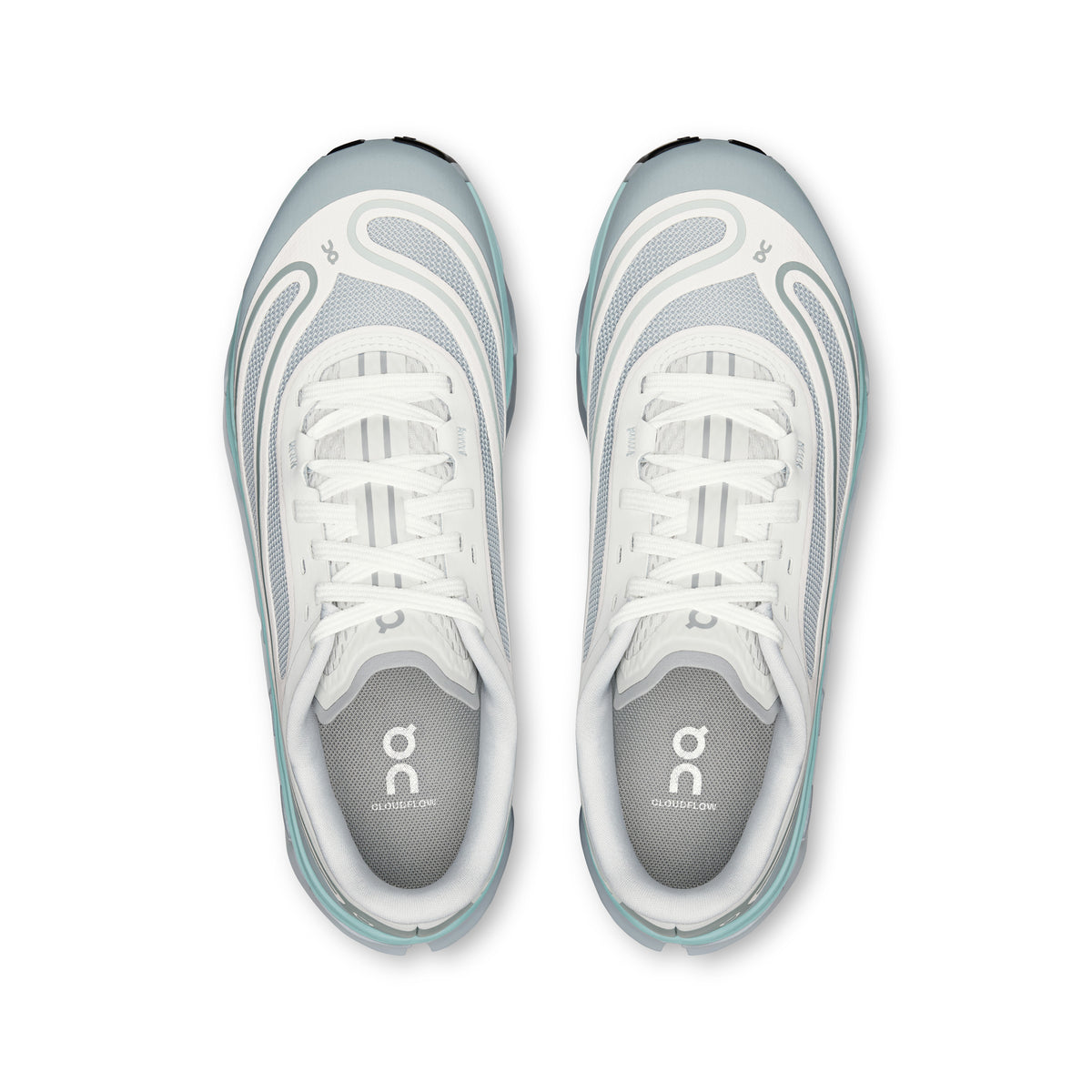 On Cloudflow 5 AD - Women's in Hail / White - view 2