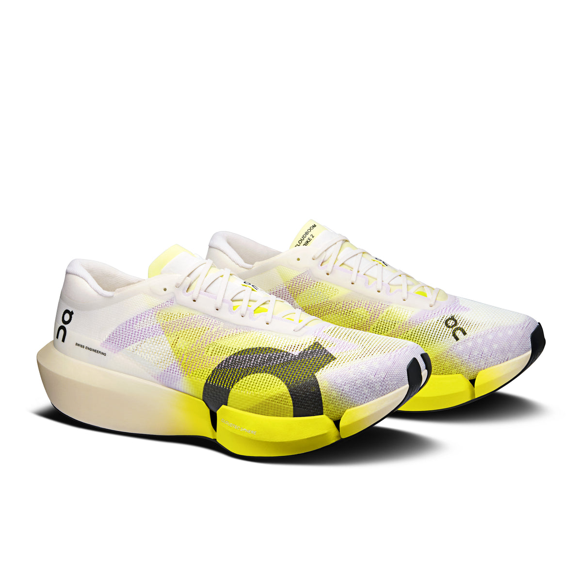 On Cloudboom Strike 2 - Unisex in White / Lime - view 6