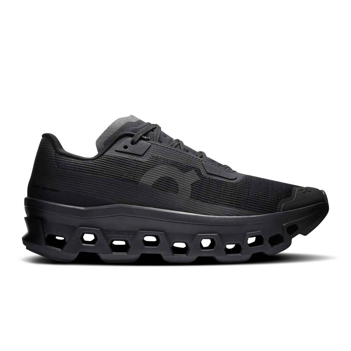 On Cloudmonster Void - Women's - Limited Edition Ivory / Doe in Black / Black - primary view
