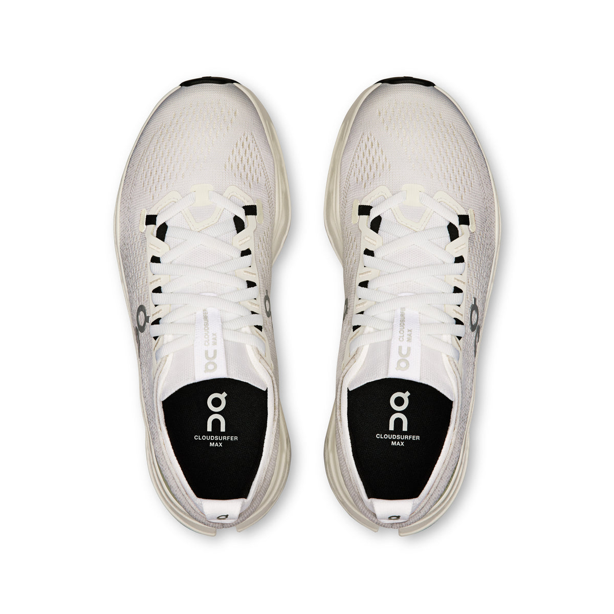 On Cloudsurfer Max Wide - Women's in White / White - view 2