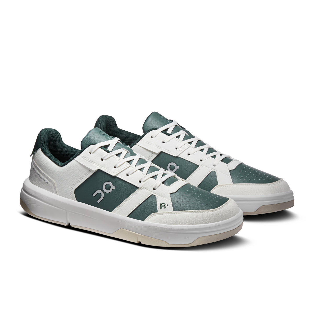 On THE ROGER Clubhouse - Men's in Ivory / Olive - view 6