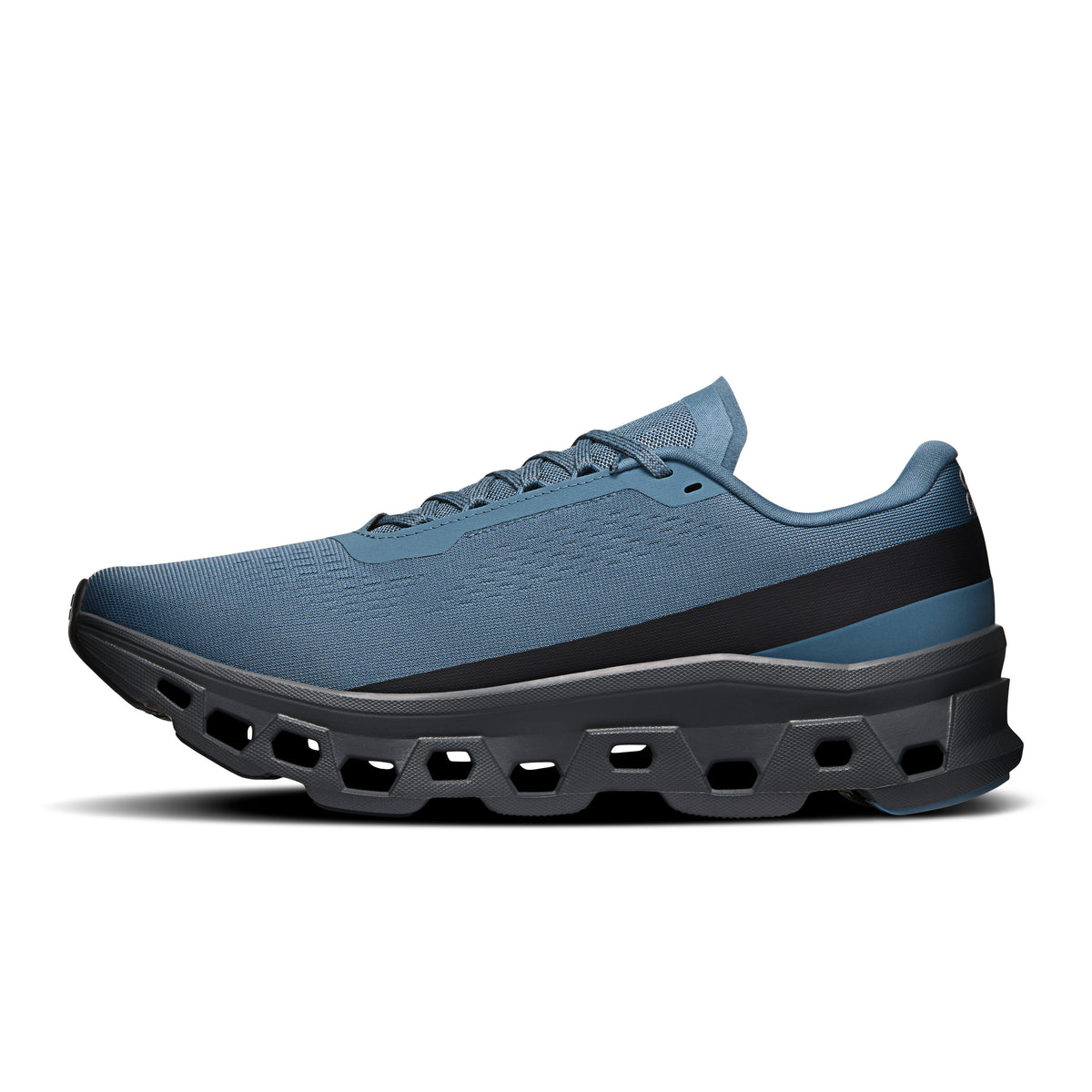 On Cloudmonster 1 - Men's - Limited Edition Black / Black in Steel / Eclipse - view 4