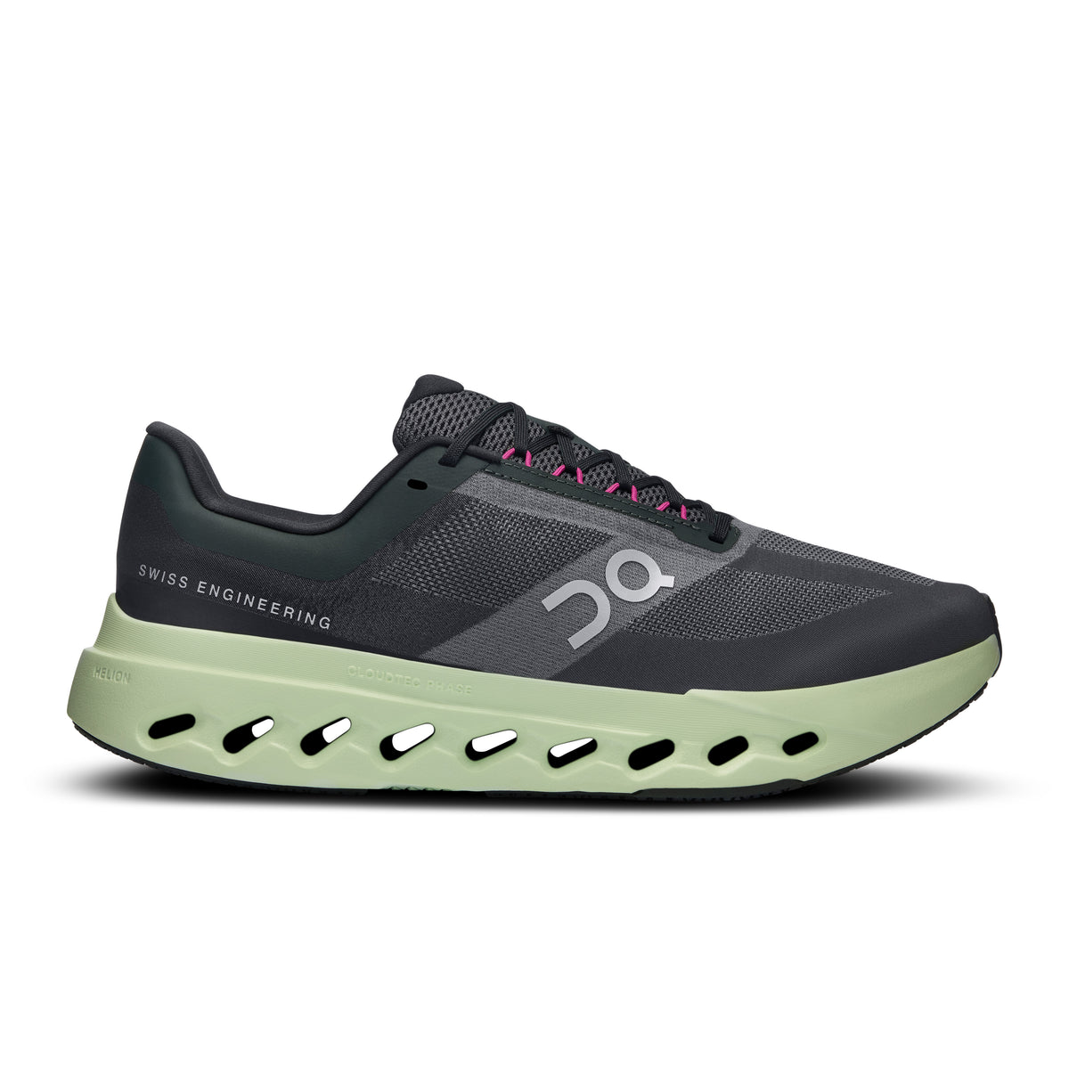 On Cloudsurfer Next - Men's in Black / Lima - primary view