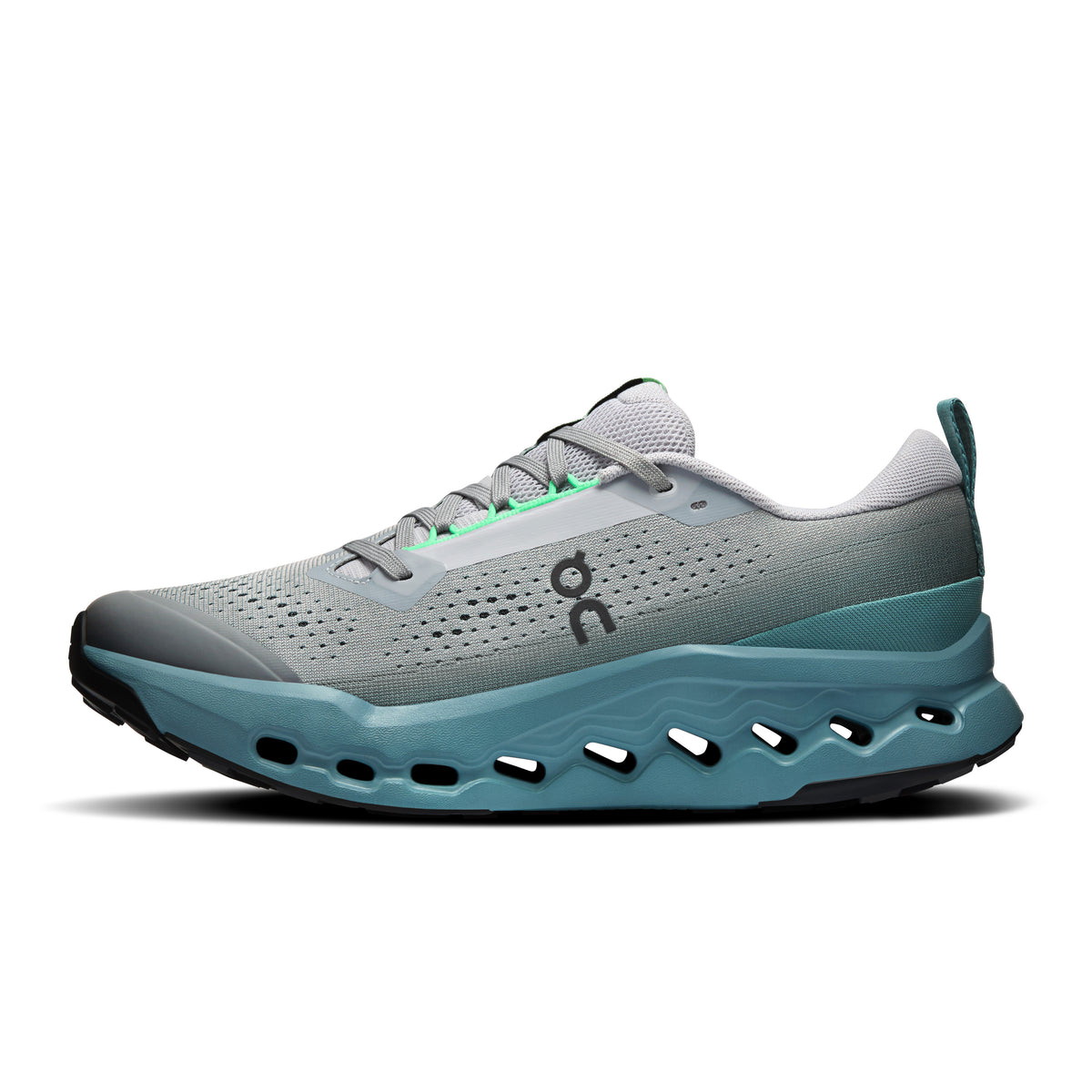 On Cloudsurfer Trail 2 - Men's in Platinum / Tide - view 4