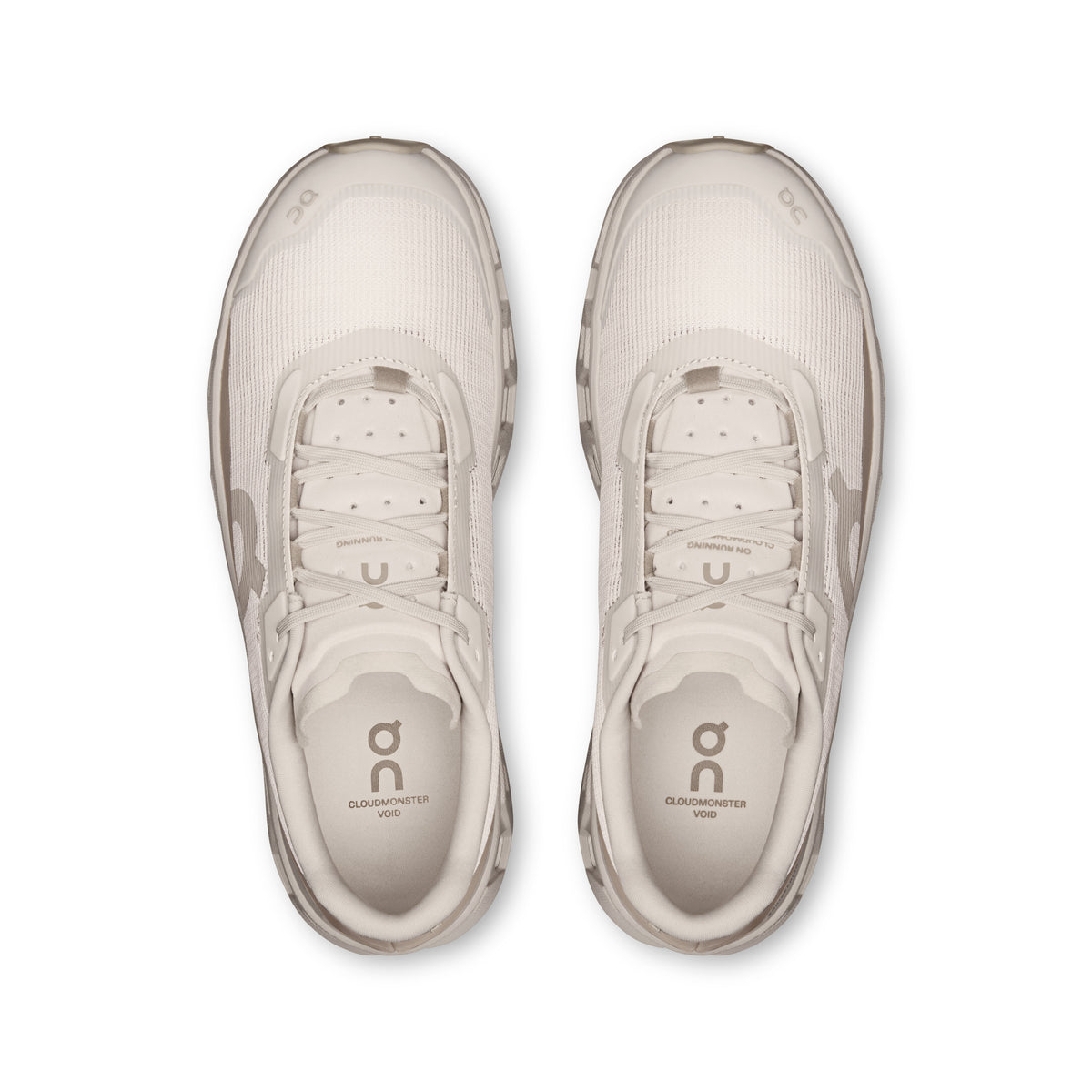 On Cloudmonster Void - Women's - Limited Edition Pearl / Desert in Pearl / Desert - view 2