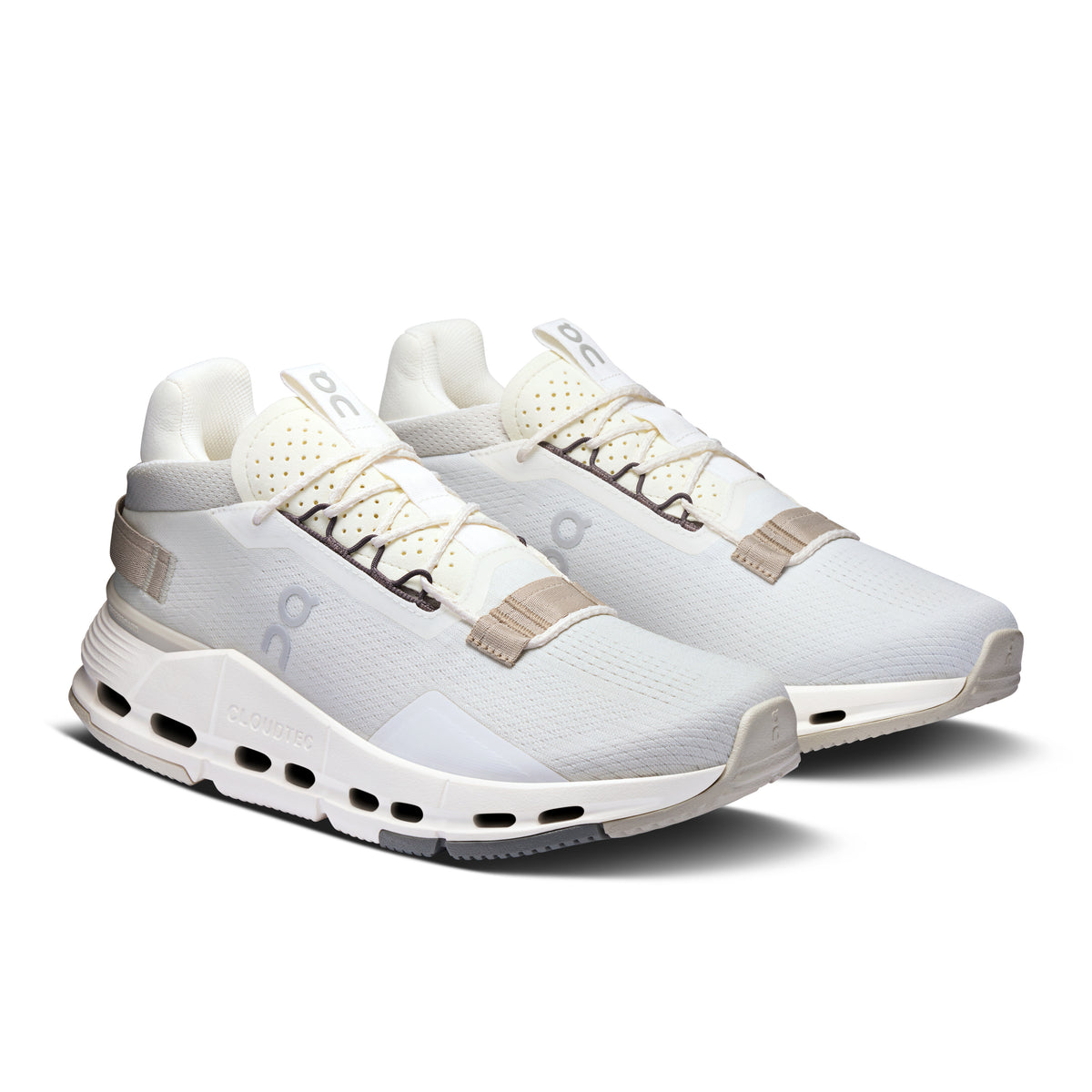 On Cloudnova 2 - Women's in Ice / Sand - view 6