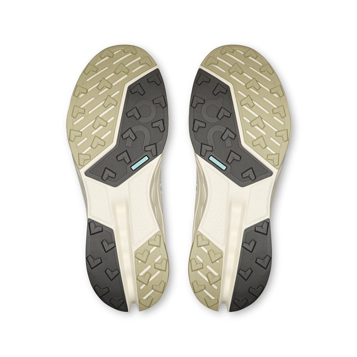 On Cloudsurfer Trail 2 - Men's in Chalk / Ghost - view 3