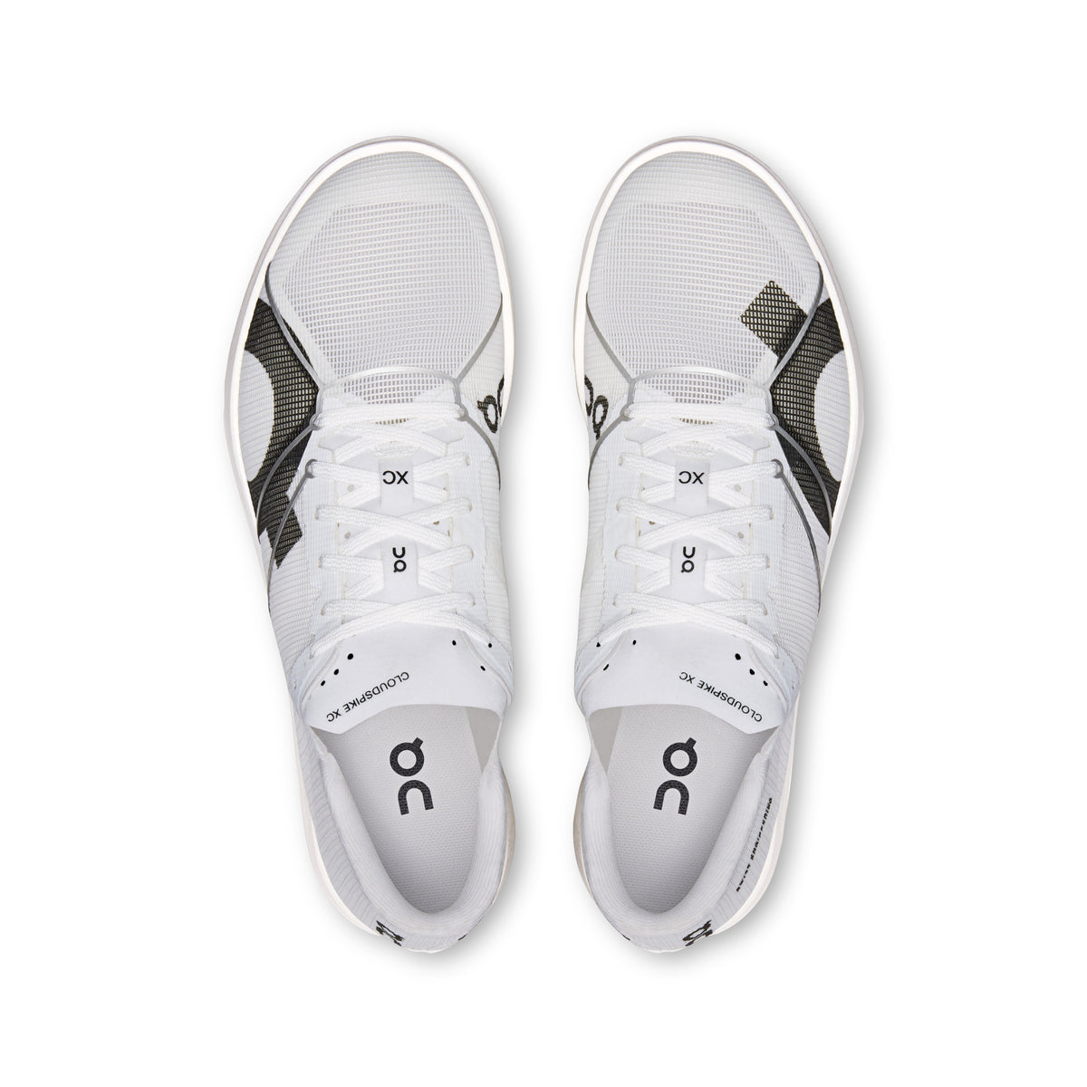 On Cloudspike XC - Women's in White / White - view 2
