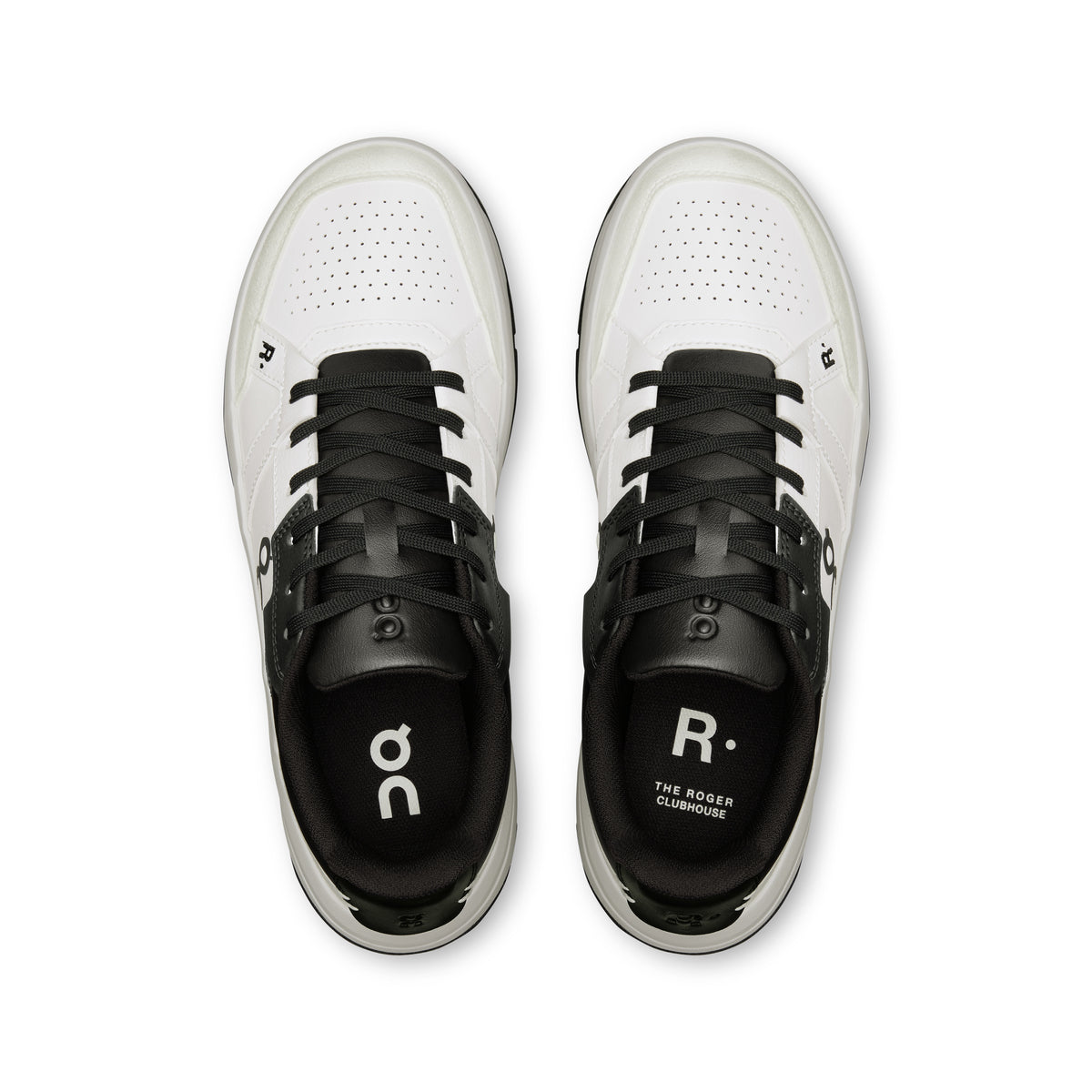 On THE ROGER Clubhouse - Women's in White / Black - view 2