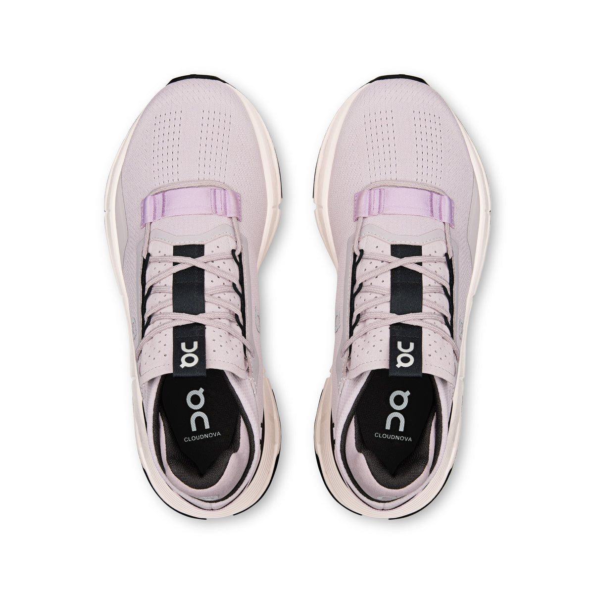 On Cloudnova 2 - Women's in Fade / Black - view 2