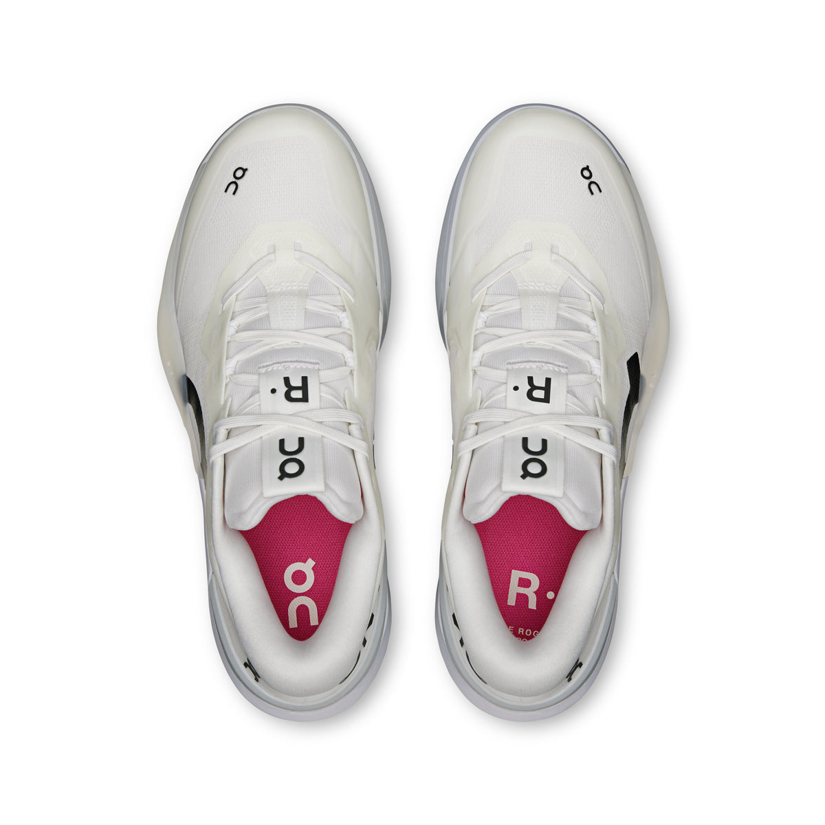 On THE ROGER Pro 3 - Women's in White / Pink - view 2