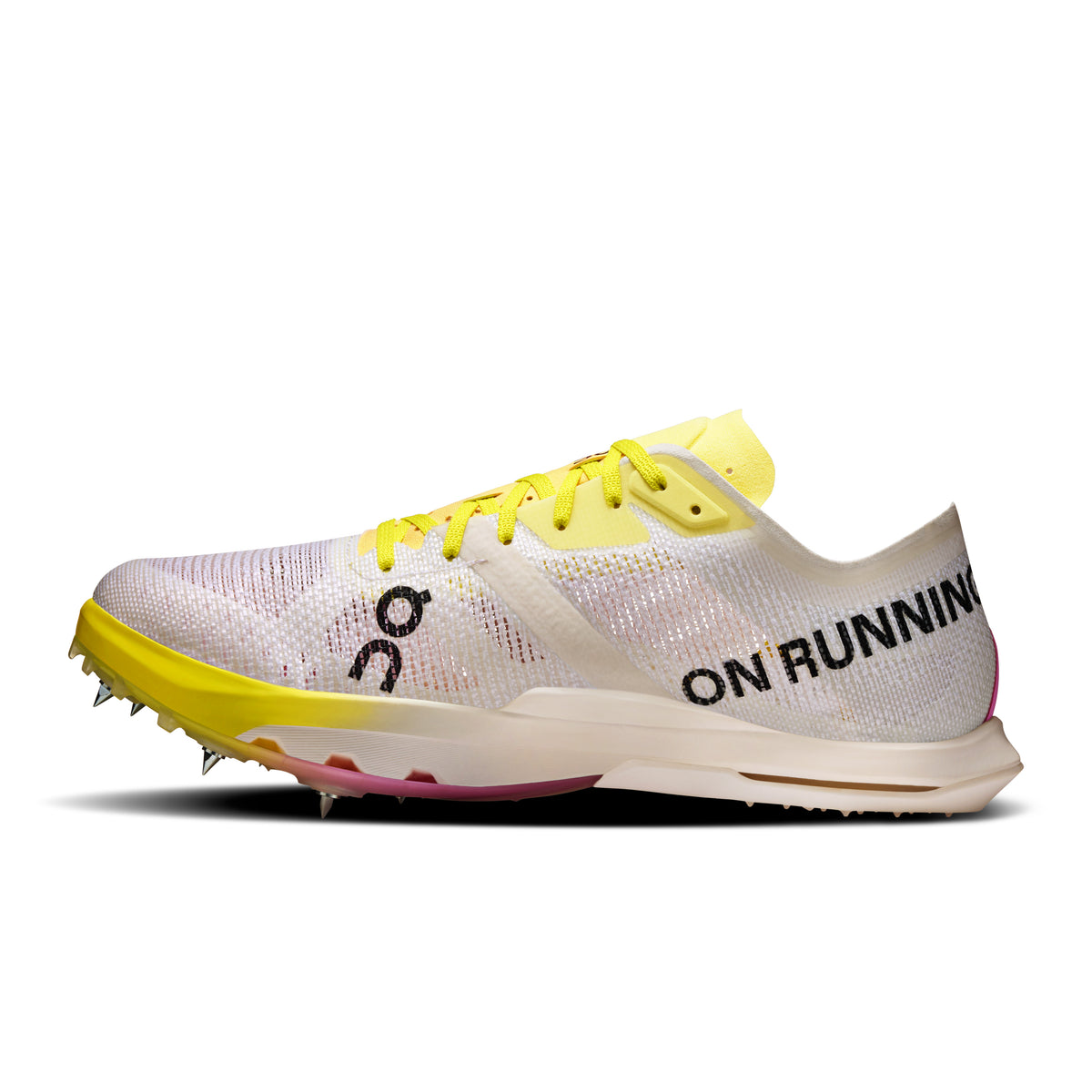 On Cloudspike Citius 2 - Women's in White / Raspberry - view 4