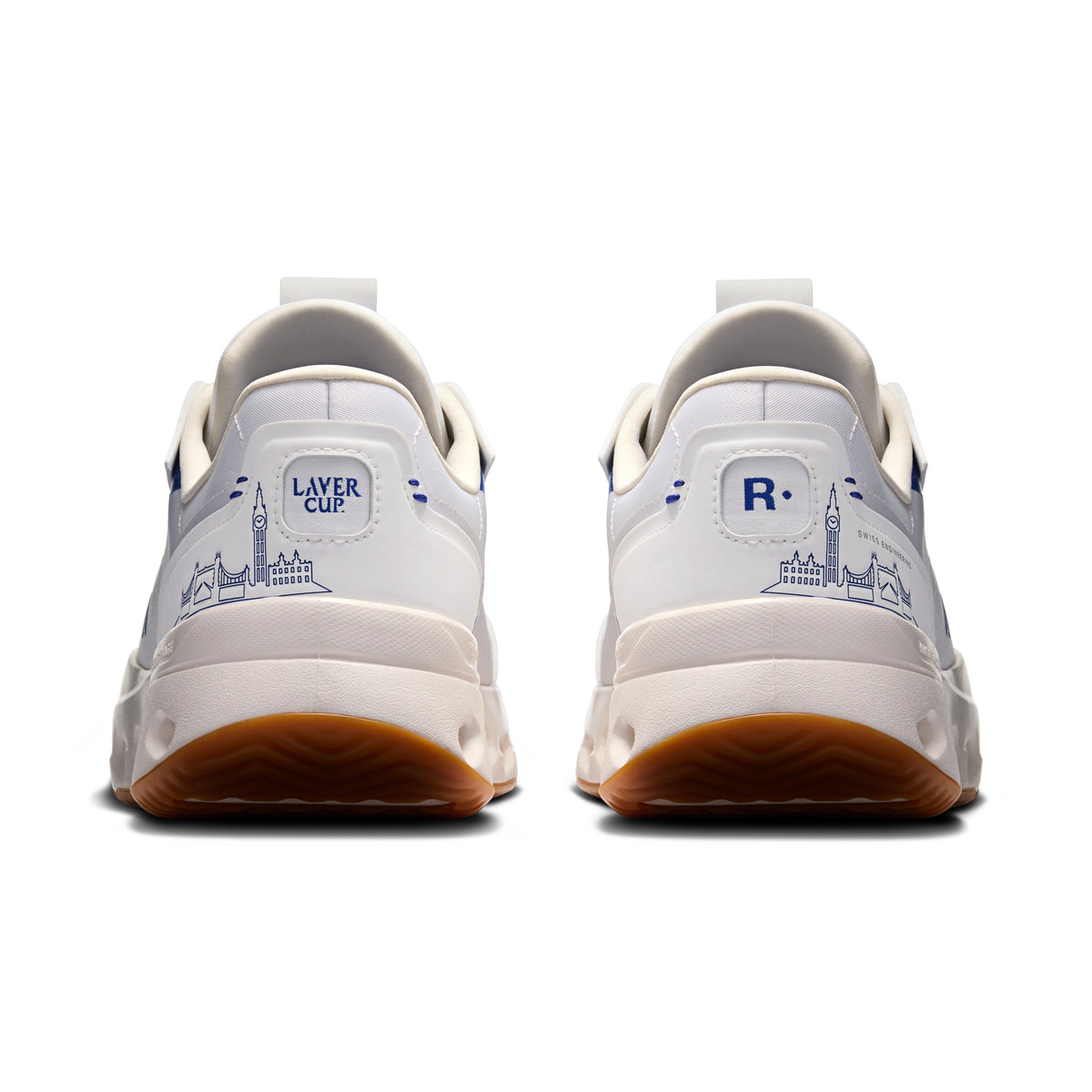 On THE ROGER Wildcard LC - Men's in White / Indigo - view 5