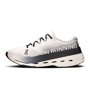 On Cloudboom Max - Men's in White / Black - view 4