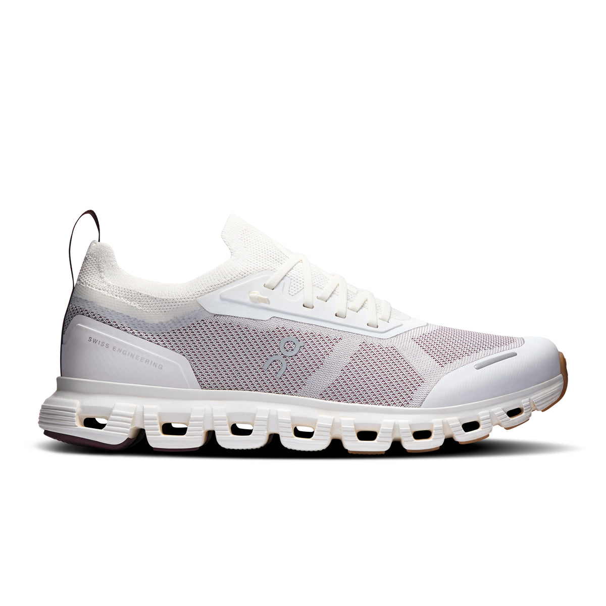 On Cloud 6 Versa - Women's in Ice / Maroon - primary view