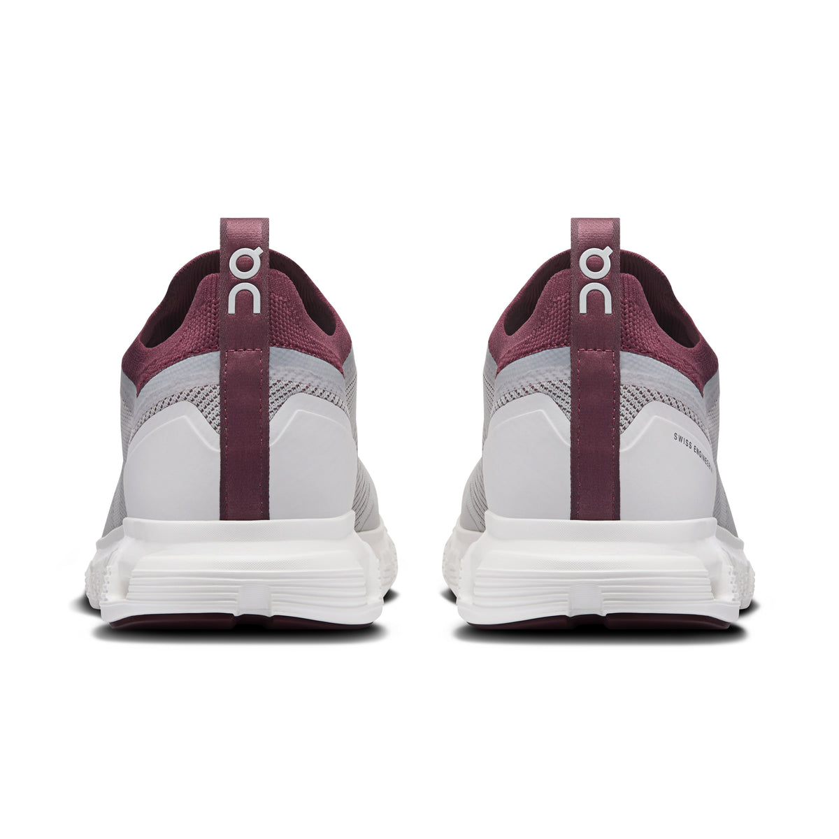 On Cloud 6 Versa - Men's in Silver / Maroon - view 5