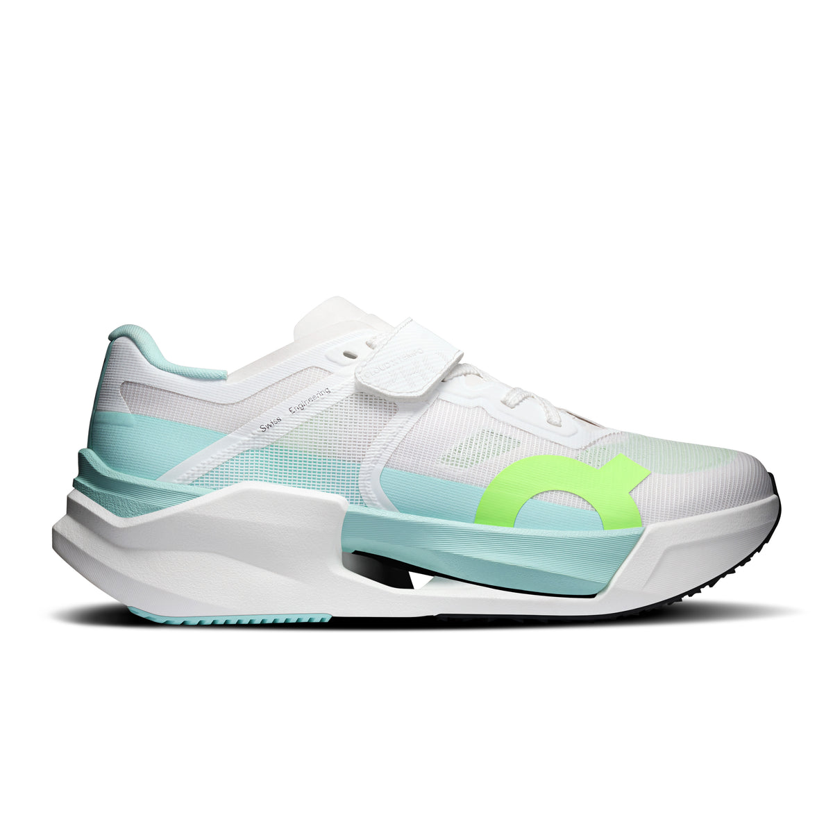 On Cloud X Tempo Pro - Men's in White / Celeste - primary view
