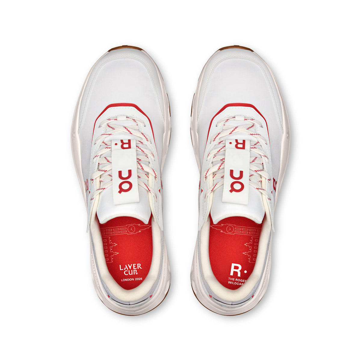 On THE ROGER Wildcard LC - Men's in White / Robin - view 2