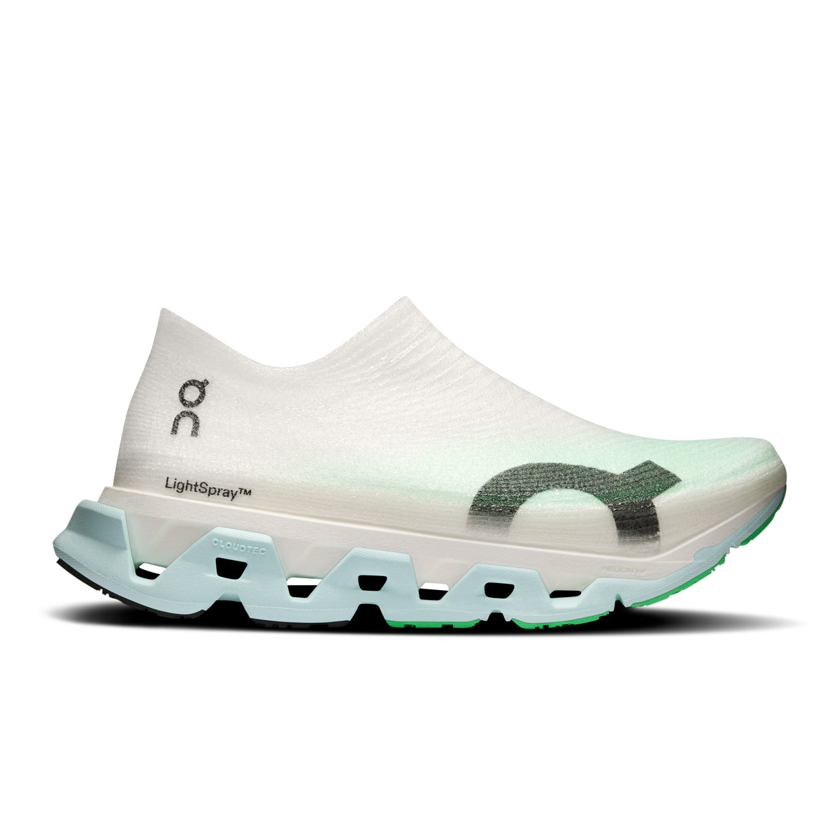 On LightSpray Cloudmonster 3 Hyper - Unisex in Flurry / Verdite - primary view