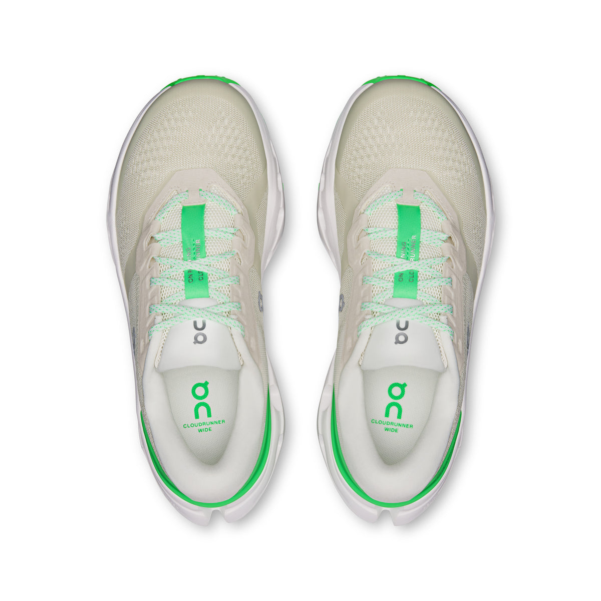 On Cloudrunner 3 Wide - Women's in Ghost / Verdite - view 2