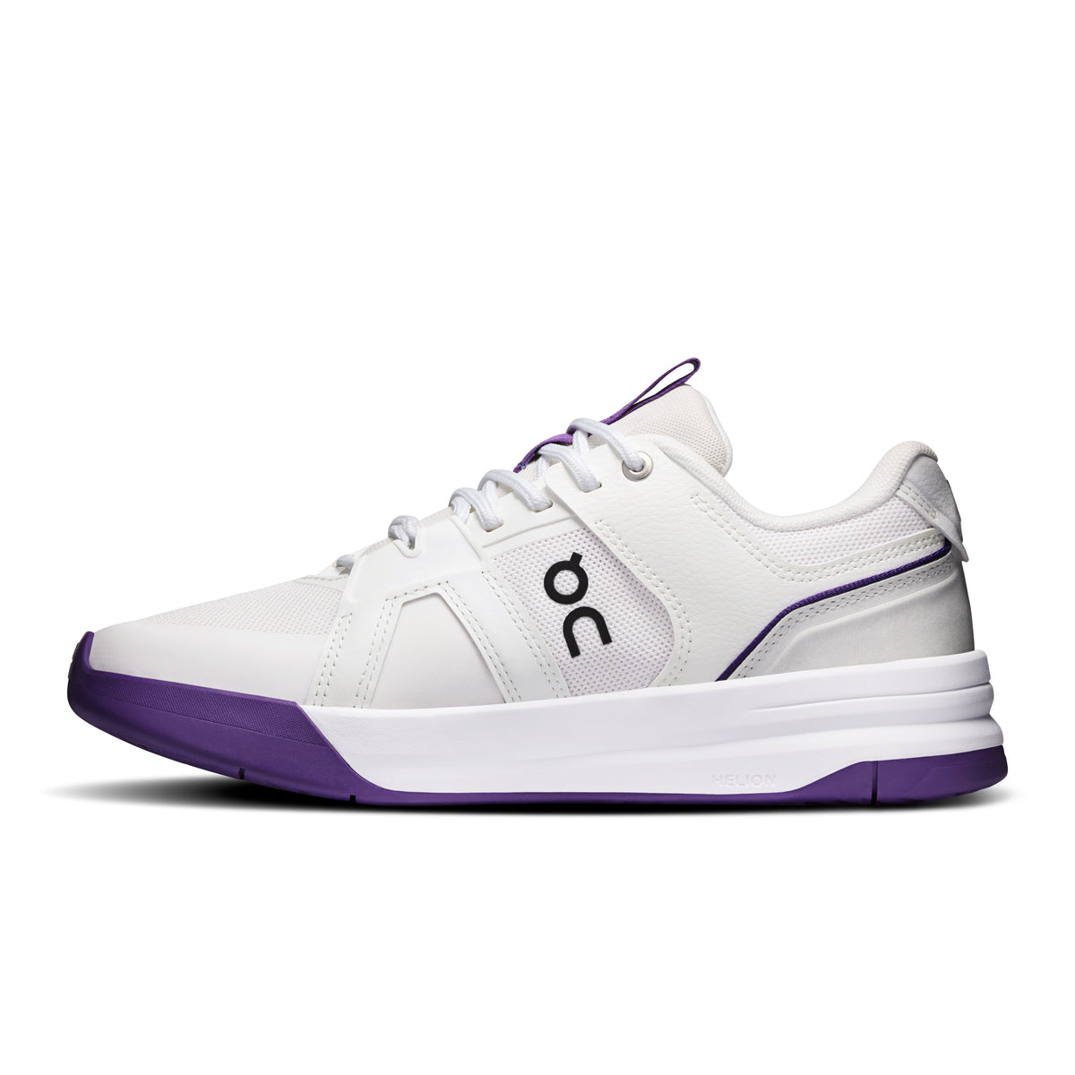 On THE ROGER Clubhouse Pro 2 - Women's in White / Amethyst - view 4
