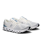 On Cloud X 4 - Men's - Classic Collection Ivory / Steel in Ivory / Steel - view 6