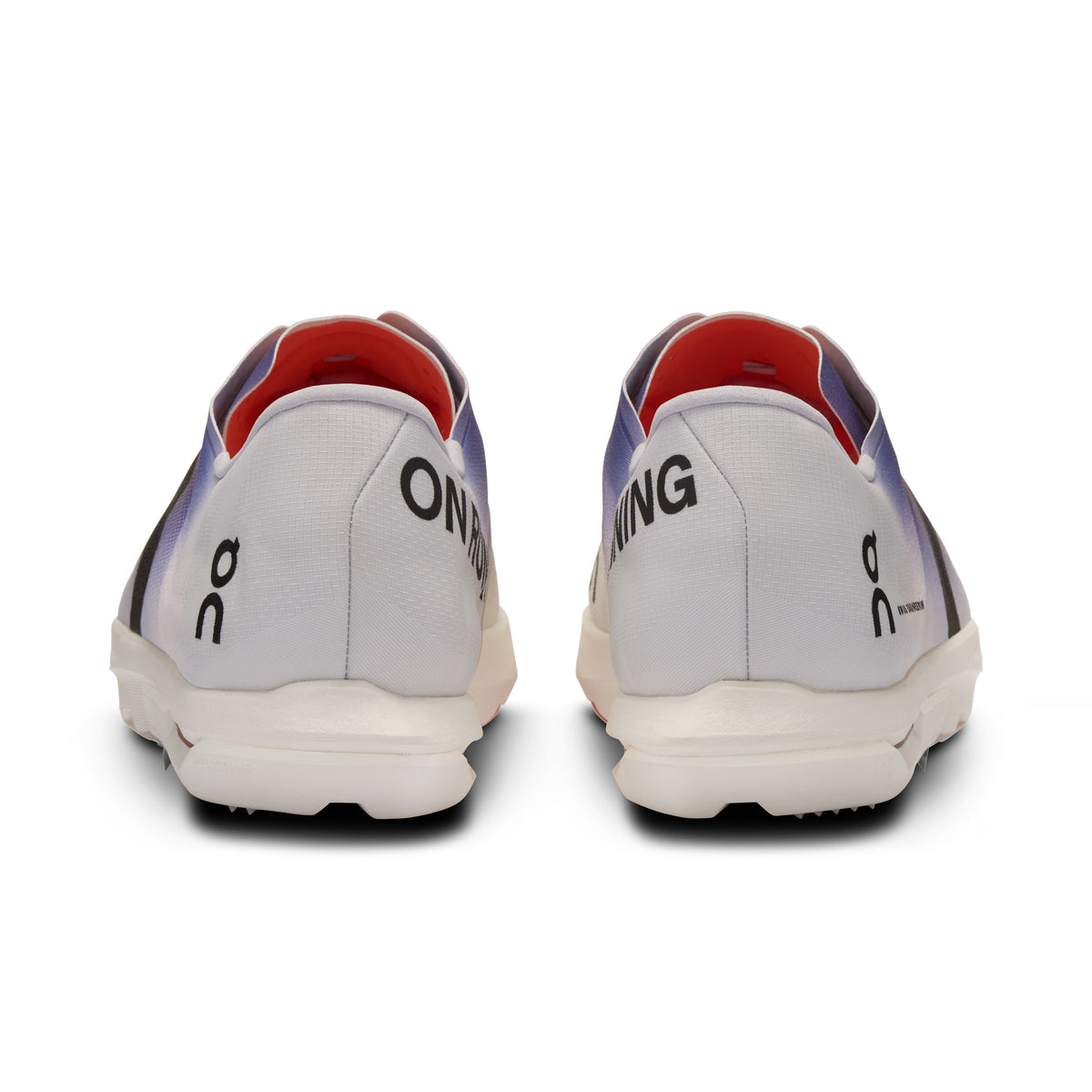 On Cloudspike Amplius - Men's in White / Flame - view 5