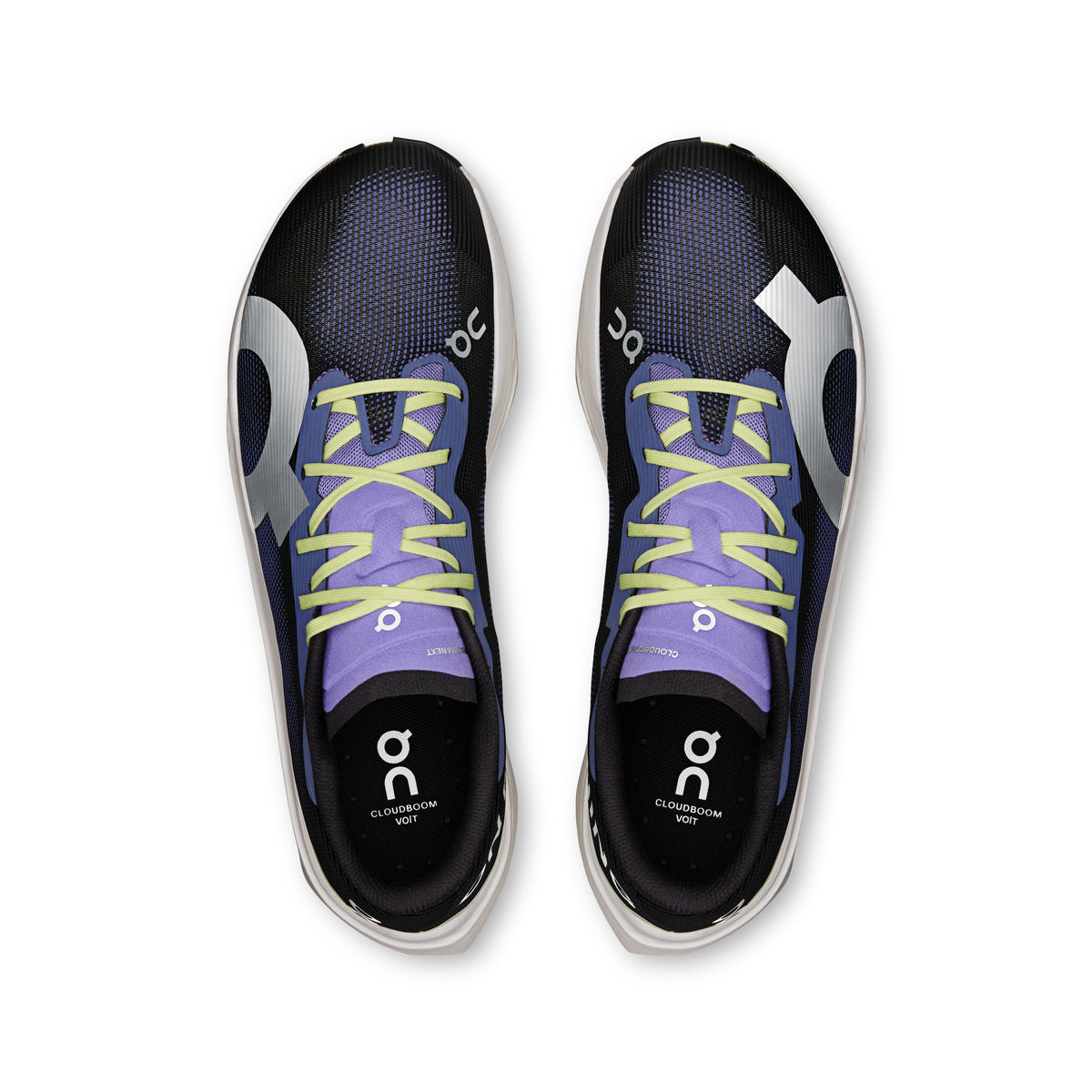 On Cloudboom Volt - Men's in Black / Juniper - view 2