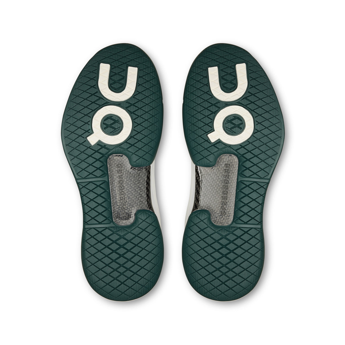 On THE ROGER Pro LDN - Men's in White / Evergreen - view 3