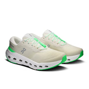On Cloudrunner 3 Wide - Men's in Ghost / Verdite - view 6