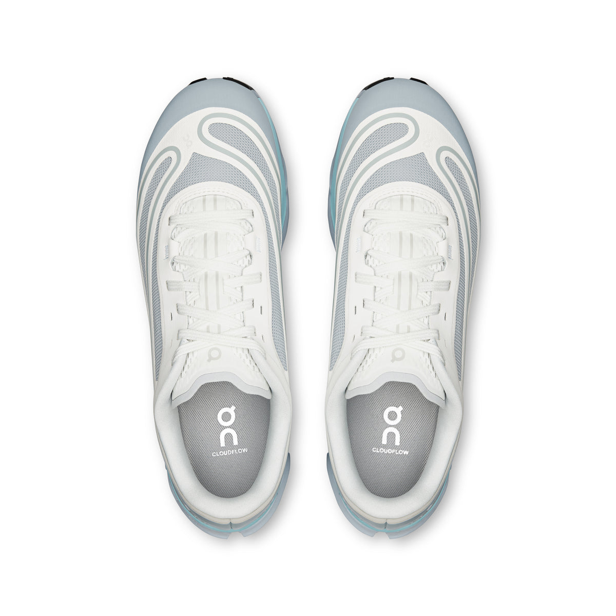 On Cloudflow 5 AD - Men's in Hail / White - view 2