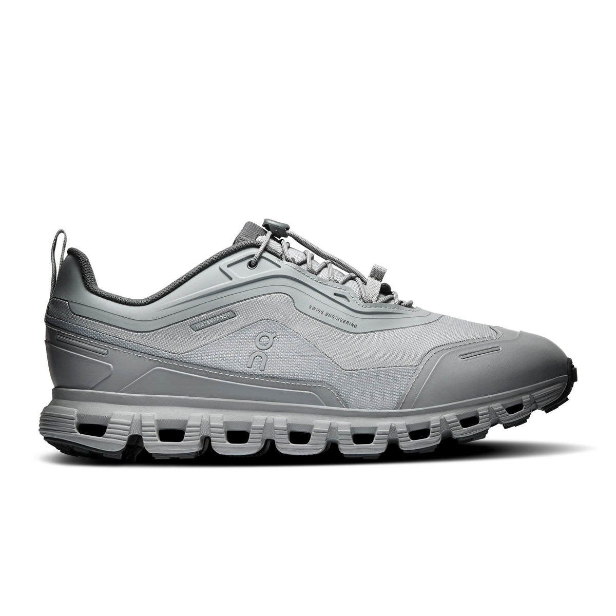On Cloud 6 Geo Waterproof - Men's in Alloy / Alloy - primary view