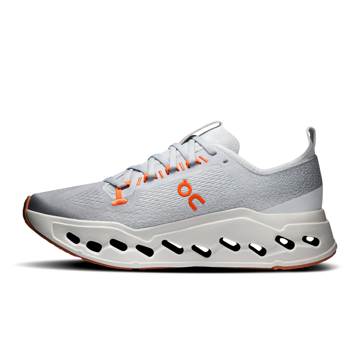 On Cloudsurfer Max - Men's - Limited Edition Glacier / Flame in Glacier / Flame - view 4