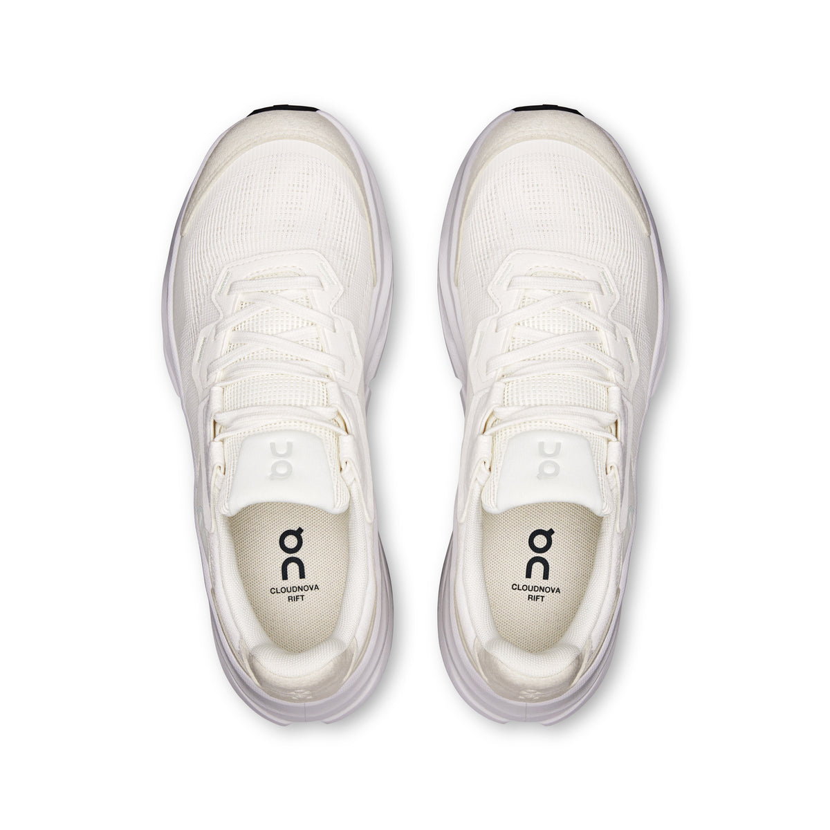 On Cloudnova Rift - Women's in White / Ice - view 2