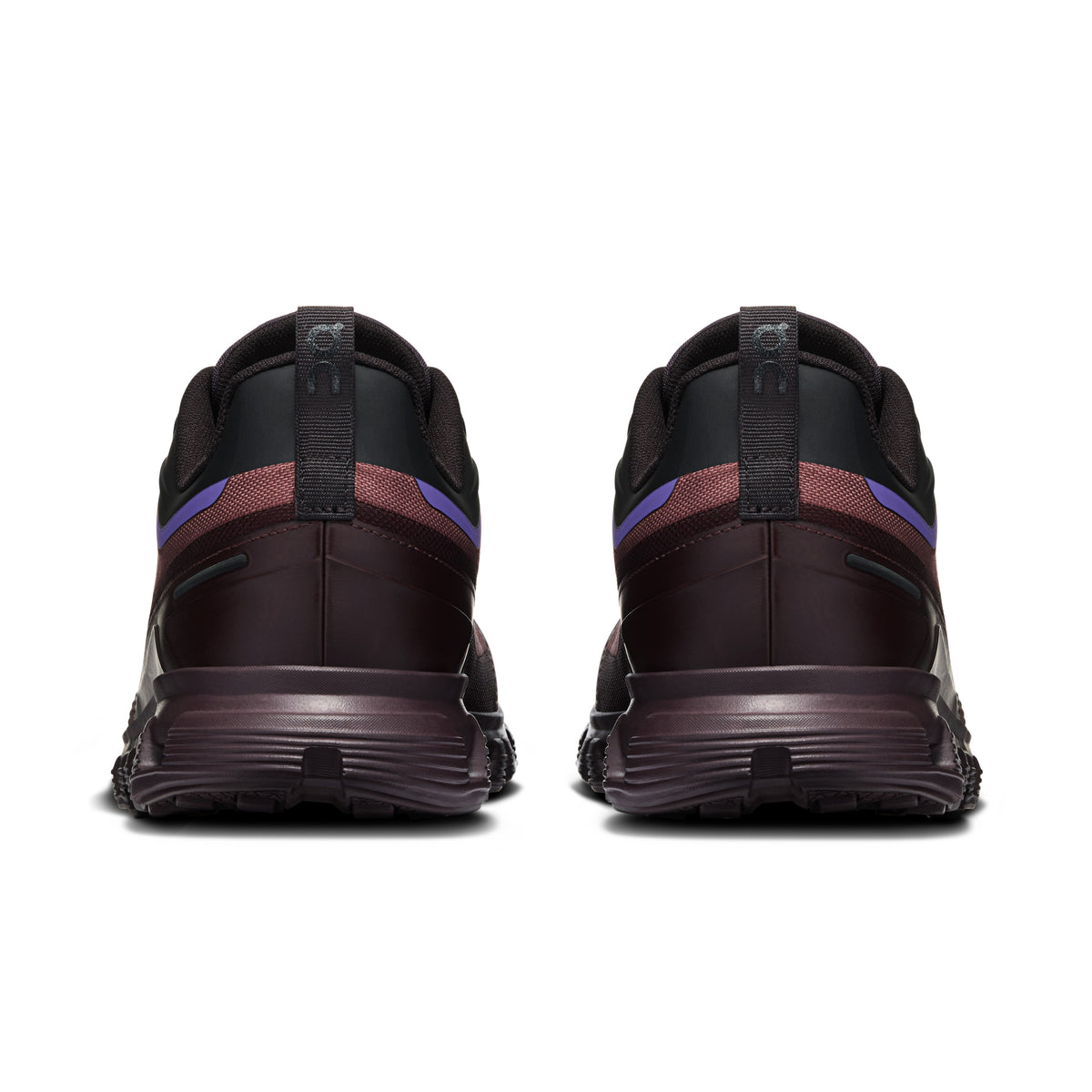On Cloud 6 Geo Waterproof - Men's in Black / Tyrian - view 5
