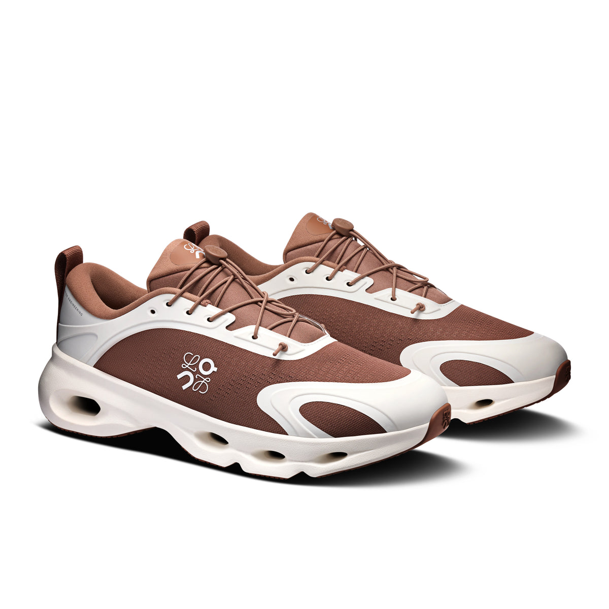 On Cloudsolo LOEWE - Men's in Taupe / Eggshell - view 6