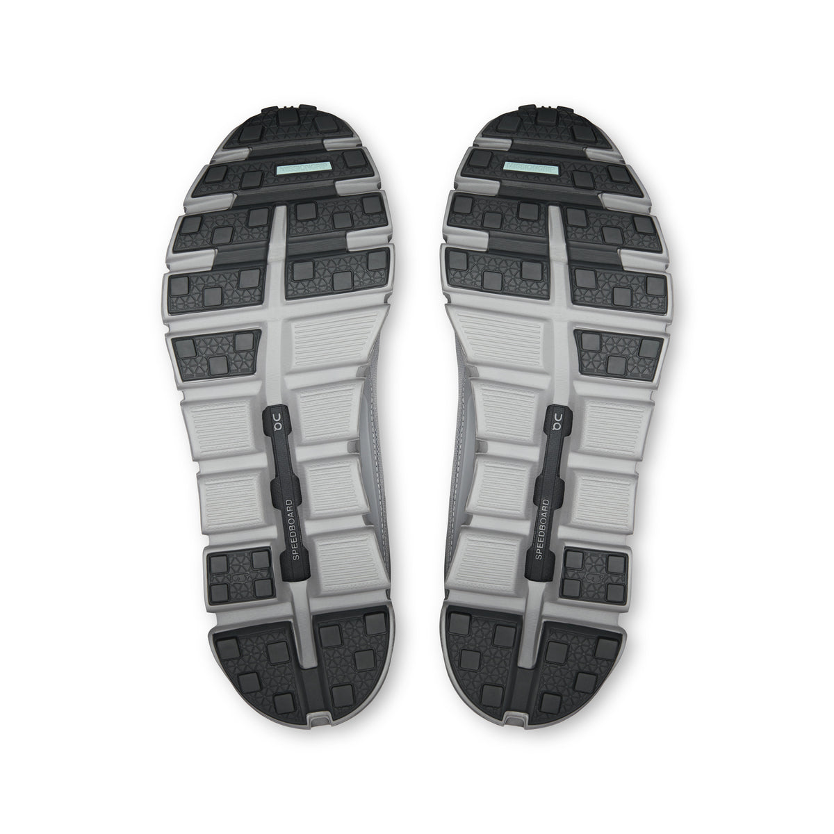 On Cloud 6 Geo Waterproof - Men's in Alloy / Alloy - view 3