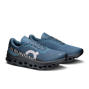 On Cloudmonster 1 - Men's - Limited Edition Black / Black in Steel / Eclipse - view 6