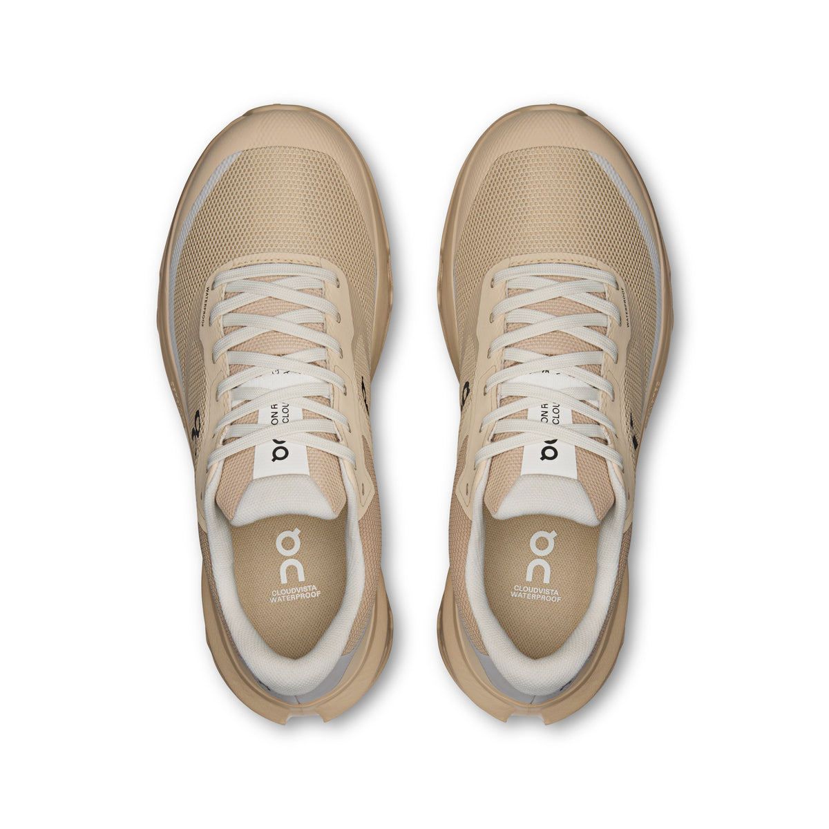 On Cloudvista 3 Waterproof - Women's in Sand / Ice - view 2