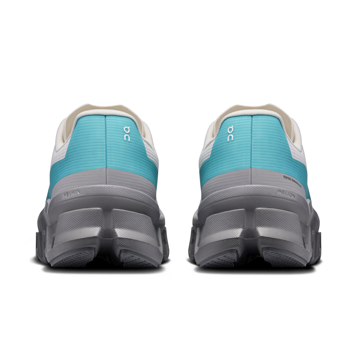 On Cloudmonster Void - Women's - Limited Edition Ivory / Doe in White / Aquamarine - view 5