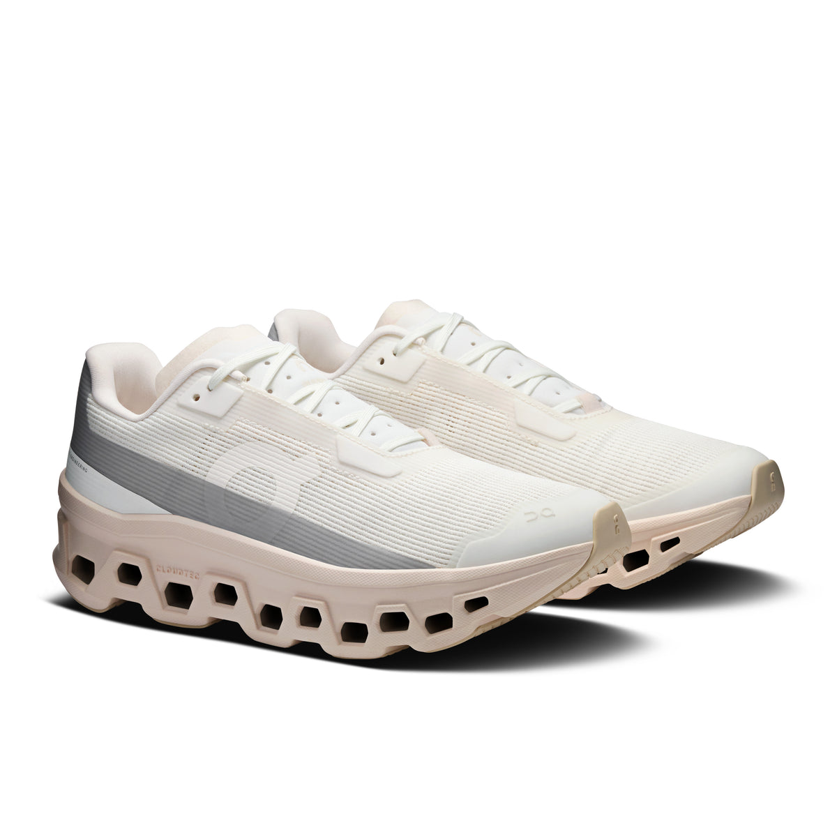 On Cloudmonster Void - Women's - Limited Edition Ivory / Doe in Ivory / Seashell - view 6
