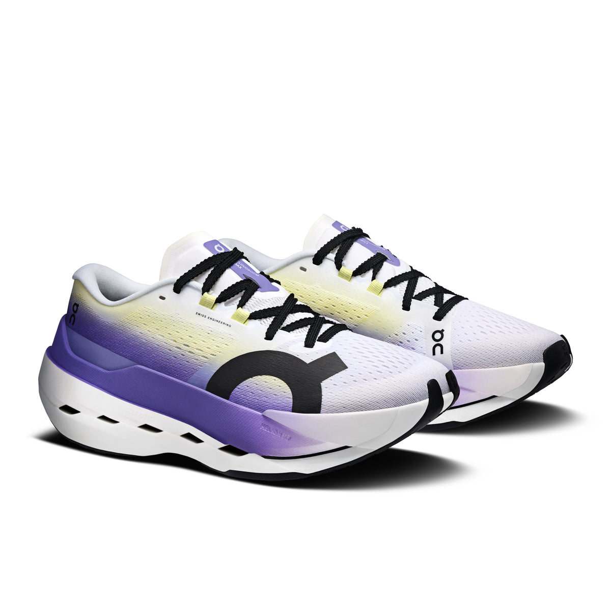 On Cloudboom Max - Women's in White / Juniper - view 6