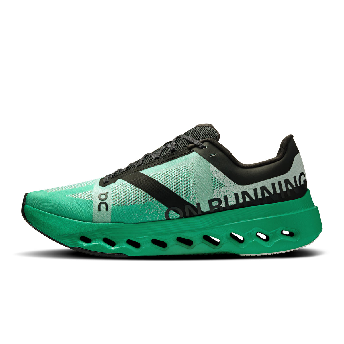 On Cloudsurfer Next - Men's in Mint / Black - view 4