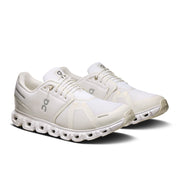 On Cloud 6 Wide - Men's in White / White - view 6